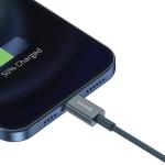 Cablu pentru incarcare si transfer de date Baseus Superior, USB/Lightning, 2.4A, 1m, Albastru