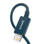 Cablu pentru incarcare si transfer de date Baseus Superior, USB/Lightning, 2.4A, 2m, Albastru 10 - lerato.ro
