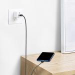 Cablu pentru incarcare si transfer de date Baseus Magnetic Zinc, USB/Micro-USB, LED, 2.4A, 1m, Negru 7 - lerato.ro