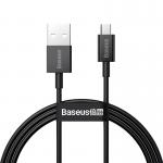 Cablu pentru incarcare si transfer de date Baseus Superior, USB/Micro-USB, 2A, 1m, Negru 2 - lerato.ro