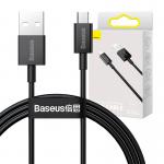 Cablu pentru incarcare si transfer de date Baseus Superior, USB/Micro-USB, 2A, 1m, Negru 5 - lerato.ro