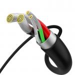 Cablu pentru incarcare si transfer de date Baseus Superior, USB/Micro-USB, 2A, 1m, Negru 3 - lerato.ro