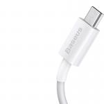 Cablu pentru incarcare si transfer de date Baseus Superior, USB/Micro-USB, 2A, 1m, Alb 5 - lerato.ro