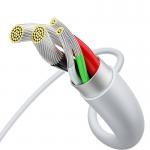 Cablu pentru incarcare si transfer de date Baseus Superior, USB/Micro-USB, 2A, 1m, Alb 3 - lerato.ro