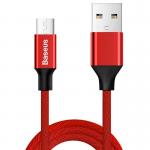 Cablu pentru incarcare si transfer de date Baseus Yiven, USB/Micro-USB, 2A, 1.5m, Rosu 2 - lerato.ro