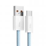 Cablu pentru incarcare si transfer de date Baseus Dynamic, USB/USB Type-C, 100W, 1m, Albastru 5 - lerato.ro
