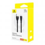 Cablu pentru incarcare si transfer date Baseus Flash 2, USB/USB-C, 5A, 100W, 2m, Negru 10 - lerato.ro
