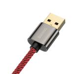 Cablu pentru incarcare si transfer de date Baseus Legend Elbow, USB/USB Type-C, 66W, 1m, Rosu