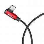 Cablu pentru incarcare si transfer de date Baseus MVP Elbow, USB/USB Type-C, Quick Charge 3.0, 2A, 1m, Rosu 8 - lerato.ro
