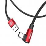 Cablu pentru incarcare si transfer de date Baseus MVP Elbow, USB/USB Type-C, Quick Charge 3.0, 2A, 1m, Rosu 7 - lerato.ro