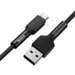 Cablu pentru incarcare si transfer de date Baseus Silica Gel, USB/USB Type-C, 2A, 2m, Negru 5 - lerato.ro