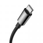 Cablu pentru incarcare si transfer de date Baseus Superior, USB/USB Type-C, SuperVOOC, 65W, 1m, Negru 3 - lerato.ro