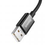 Cablu pentru incarcare si transfer de date Baseus Superior, USB/USB Type-C, SuperVOOC, 65W, 1m, Negru 4 - lerato.ro
