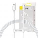 Cablu pentru incarcare si transfer de date Baseus Superior, USB/USB Type-C, SuperVOOC, 65W, 1m, Alb 5 - lerato.ro