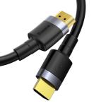 Cablu video Baseus Cafule HDMI tata - HDMI tata, 4K, 60Hz, 18Gbps, 2m, Negru/Gri 8 - lerato.ro