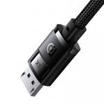 Cablu video Baseus High Definition, DisplayPort tata - DisplayPort tata, 8K, 60Hz, HDR, 3D, 32Gbps, 5m, Negru 4 - lerato.ro