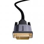 Cablu video Baseus DVI - DVI 3m Gri inchis