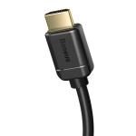 Cablu video Baseus HDMI tata - HDMI tata, 1080p, 60Hz, 3D, HDR, 18Gbps, 15m, Negru 9 - lerato.ro