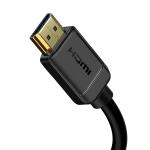 Cablu video Baseus HDMI tata - HDMI tata, 4K, 60Hz, 3D, HDR, 18Gbps, 2m, Negru 6 - lerato.ro