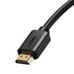 Cablu video Baseus HDMI tata - HDMI tata, 4K, 60Hz, 3D, HDR, 18Gbps, 2m, Negru 4 - lerato.ro