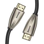 Cablu video Baseus Horizontal HDMI tata - HDMI tata, 4K, 60Hz, 18Gbps, 1m, Negru
