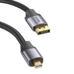 Cablu video Baseus Mini DisplayPort - Displayport 1.5m Gri