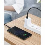 Cablu pentru incarcare si transfer de date Baseus Cafule USB Type-C/Lightning 1m Negru/Rosu 4 - lerato.ro