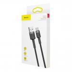 Cablu pentru incarcare si transfer de date Baseus Cafule USB/USB Type-C 2m Negru/Gri 3 - lerato.ro
