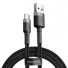 Cablu pentru incarcare si transfer de date Baseus Cafule USB/USB Type-C 50cm Negru/Gri