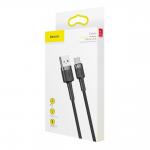 Cablu pentru incarcare si transfer de date Baseus Cafule USB/USB Type-C 50cm Negru/Gri 3 - lerato.ro