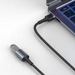 Cablu pentru transfer de date Baseus Cafule USB 3.0 tata - USB 3.0 mama 1m Negru/Gri
