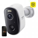 Camera de supraveghere Baseus N1 Plus, Exterior, 2K, Control vocal, WiFi, Alb 6 - lerato.ro