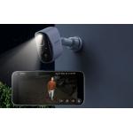 Camera de supraveghere Baseus N1 Plus, Exterior, 2K, Control vocal, WiFi, Alb 3 - lerato.ro