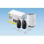 Set 2 camere de supraveghere Baseus N1 Plus, Exterior, 2K, Control vocal, WiFi, Alb 11 - lerato.ro