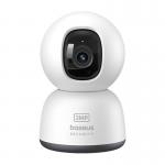 Camera de supraveghere Baseus P1 Lite, Interior, 3MP, 2K, Control vocal, WiFi, Alb 2 - lerato.ro