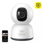 Camera de supraveghere Baseus P1 Lite, Interior, 3MP, 2K, Control vocal, WiFi, Alb 7 - lerato.ro
