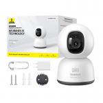 Camera de supraveghere Baseus P1 Lite, Interior, 3MP, 2K, Control vocal, WiFi, Alb 13 - lerato.ro