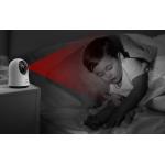 Camera de supraveghere Baseus P1 Pro, Interior, 5MP, 3K, Control vocal, WiFi, Alb 5 - lerato.ro