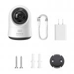 Camera de supraveghere Baseus P1 Pro, Interior, 5MP, 3K, Control vocal, WiFi, Alb 9 - lerato.ro