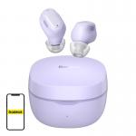Casti bluetooth wireless Baseus Bowie WM01, Bluetooth 5.3, 300 mAh, Cablu USB-C inclus, Mov 9 - lerato.ro