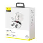 Casti bluetooth wireless Baseus Encok WM01 Plus TWS, Bluetooth 5.0, Digital Display, 800 mAh, Alb 5 - lerato.ro