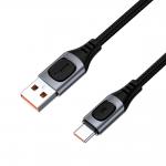 Cablu pentru incarcare si transfer de date Baseus FC5A USB/USB Type-C 1m Negru/Gri 4 - lerato.ro