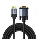 Cablu video Baseus HDMI - VGA 2m Gri 2 - lerato.ro