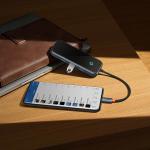 Adaptor HUB Baseus AcmeJoy, USB-C - 3x USB 3.0, 1x USB-C, Gri inchis 14 - lerato.ro