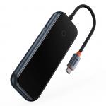 Adaptor HUB Baseus AcmeJoy, USB-C - 3x USB 3.0, 1x USB-C, Gri inchis 9 - lerato.ro