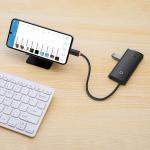Adaptor HUB 6-in-1 Baseus Lite, USB-C - 2x USB 3.0, 1x USB-C PD, 1x HDMI 4K, 1x MicroSD, 1x SD, Alb 4 - lerato.ro