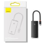 Adaptor HUB 6-in-1 Baseus Lite, USB-C - 2x USB 3.0, 1x USB-C PD, 1x HDMI 4K, 1x MicroSD, 1x SD, Alb 15 - lerato.ro