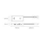 Adaptor HUB 6-in-1 Baseus Lite, USB-C - 2x USB 3.0, 1x USB-C PD, 1x HDMI 4K, 1x MicroSD, 1x SD, Alb 23 - lerato.ro