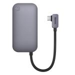Adaptor HUB 6-in-1 Baseus PadJoy, USB-C - 1x HDMI, 1x USB 3.0, 1x USB-C PD, 1x Mini Jack 3.5mm, 1x MicroSD, 1x SD, Gri inchis 2 - lerato.ro