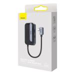 Adaptor HUB 6-in-1 Baseus PadJoy, USB-C - 1x HDMI, 1x USB 3.0, 1x USB-C PD, 1x Mini Jack 3.5mm, 1x MicroSD, 1x SD, Gri inchis 9 - lerato.ro
